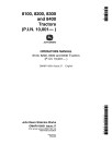 John Deere 8100, 8200, 8300 and 8400 Tractors (SN: 010001 - 024000, North America) Operators Manual (OMAR116931)