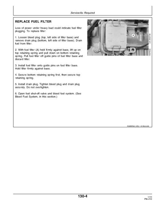 John Deere 8100, 8200, 8300 and 8400 Tractors (SN: from 024001, Europe) Operators Manual (OMAR162536)