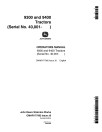 John Deere 9300 and 9400 4WD Articulated Tractors (SN: from 040001, Europe) Operators Manual (OMAR177992)
