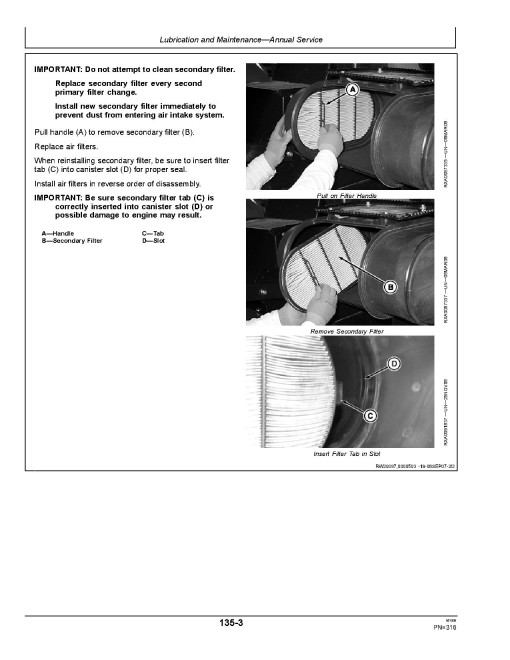 John Deere 9230, 9330, 9430, 9530 and 9630 4WD Articulated Tractors (SN:013000-015999, N.America) Operators Manual (OMAR309174)