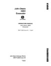 John Deere 495D Wheeled Excavators Operators Manual (OMAT126003)