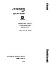 John Deere 290D Crawler Excavators Operators Manual (OMAT130302)