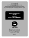 John Deere 500/650 Buck Auto, 650 Ex Buck Auto, 650 Ext Buck Auto Utility All Terrain Vehicle (UATV) Operators Manual (OMC219000394)