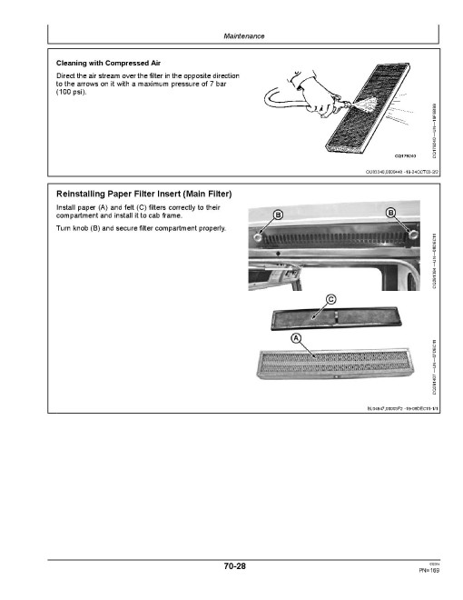 John Deere 1175 Hydro Combines Operators Manual (OMCQ100130)