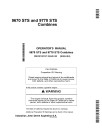 John Deere 9670 STS and 9770 STS Combines manufactured in Argentina (South America) Operators Manual (OMCQ100197)
