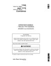 John Deere 1165 (SN: from 060007) and 1175 (SN: 060155 - 091543) Combines (South America) Operators Manual (OMCQ66657)