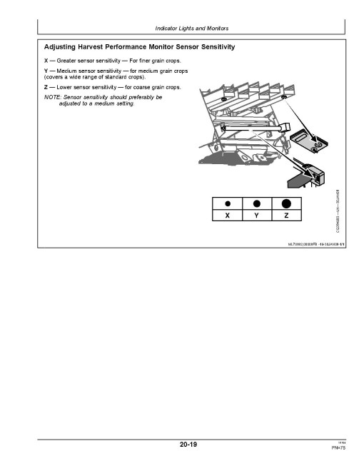 John Deere 1450 CWS, 1450 WTS, 1550 CWS and 1550 WTS Combines (SN: 070001-) (Europe) Operators Manual (OMCQ70468)