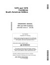 John Deere 1470 and 1570 Combines (South America) Operators Manual (OMCQ76462)