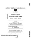 John Deere 4LZ-9 (C120) Combines (SN: up to 019999) (Asia) Operators Manual (OMDX14727)