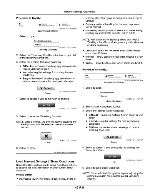 John Deere X9 1000 and X9 1100 Combines (SN: 825001 - 830000) (North America) Operators Manual (OMDXE11749)