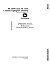 John Deere X9 1000 and X9 1100 Combines (SN: 835001 - 840000) (Export Edition) Operators Manual (OMDXE14855)