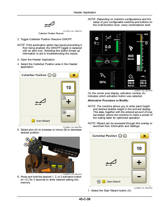 John Deere S7 600, S7 700, S7 800 and S7 900 Combines (SN: 835001 - 840000) (North America) Operators Manual (OMDXE14950)