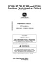 John Deere S7 600, S7 700, S7 800 and S7 900 Combines (SN: from 840001) (North America) Operators Manual (OMDXE16419)