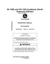 John Deere X9 1000 and X9 1100 Combines (SN: 840001 - 845000) (North America) Operators Manual (OMDXE16421)