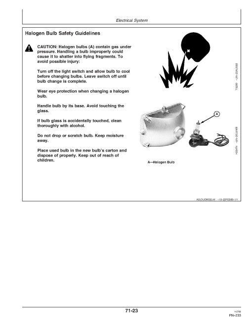 John Deere 4995 Self-Propelled Windrowers (SN: 330000 - 330676) Operators Manual (OME132015)