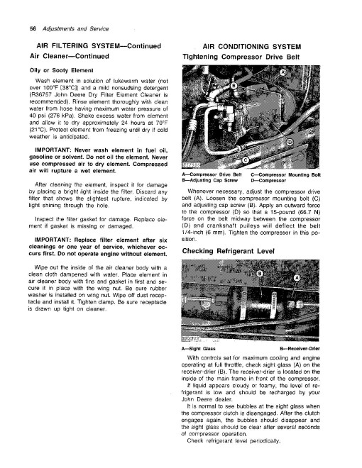 John Deere 2250 and 2270 Self-Propelled Windrowers set of Operators Manuals (OME57516)