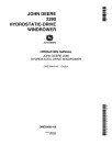 John Deere 2280 Self-Propelled Windrowers (SN: up to 380000) Operators Manual (OME59900)