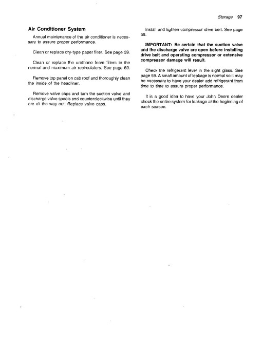 John Deere 2280 Self-Propelled Windrowers (SN: up to 380000) Operators Manual (OME59900)