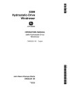 John Deere 2280 Self-Propelled Windrowers (SN: 380001 - 490000) Operators Manual (OME62291)