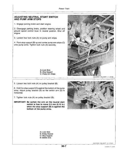 John Deere 3430 and 3830 Self-Propelled Windrowers (SN: from 740001) Operators Manual (OME78980)