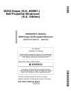 John Deere W235 Draper Self-Propelled Windrowers (SN: from 400001) (North America) Operators Manual (OMFH321103)