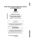 John Deere W155 Self-Propelled Windrowers (North America) Operators Manual (OMFH342422)