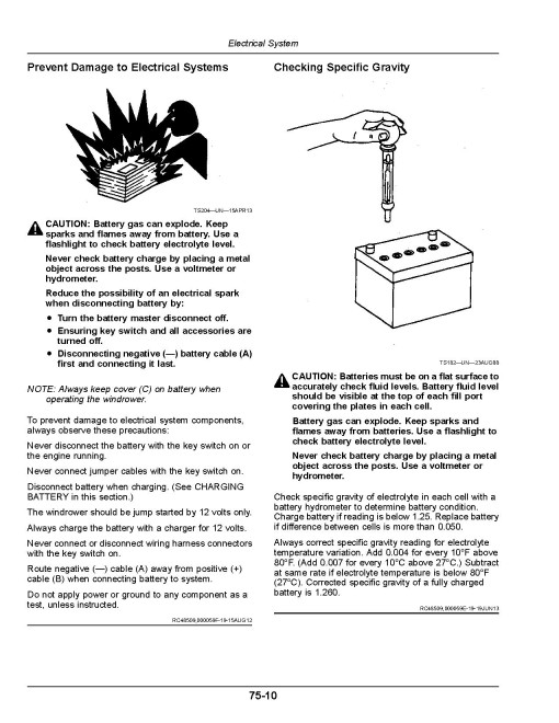 John Deere W150 Self-Propelled Windrowers (SN: 390001 - 490049) Operators Manual (OMFH342437)
