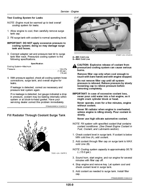 John Deere W235 Rotary Self-Propelled Windrowers (South Africa) Operators Manual (OMFH342866)