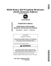 John Deere W235 Rotary Self-Propelled Windrowers (SN: from 420001) (North America) Operators Manual (OMFH343722)