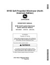 John Deere W155 Self-Propelled Windrowers (North America) Operators Manual (OMFH349957)