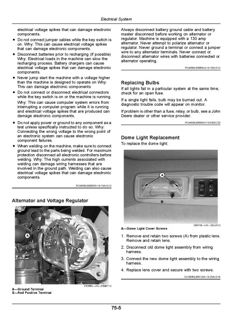 John Deere W150 Self-Propelled Windrowers (SN: from 511100) Operators Manual (OMFH357334)