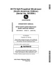 John Deere W170 Self-Propelled Windrowers (SN: from 521200) (North America) Operators Manual (OMFH359410)
