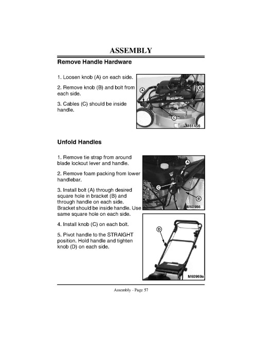 John Deere JE75 (SN:010001-020000) and JX75 (SN:010001-030000) Walk-Behind Mowers (North America) Operators Manual (OMGC00132)