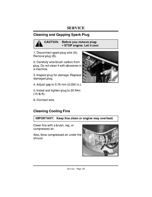 John Deere JE75 (SN:010001-020000) and JX75 (SN:010001-030000) Walk-Behind Mowers (Export Edition) Operators Manual (OMGC00180)