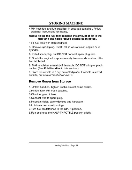 John Deere JE75 (SN:020001-030000) and JX75 (SN:030001-200000) Walk-Behind Mowers (Export Edition) Operators Manual (OMGC00314)