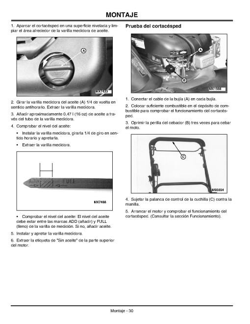 John Deere JS61 (SN: 100001 - 110000) and JS63 (SN: 100001 - 160000) Walk-Behind Mowers (Export Edition) Operators Manual (OMGC00520)