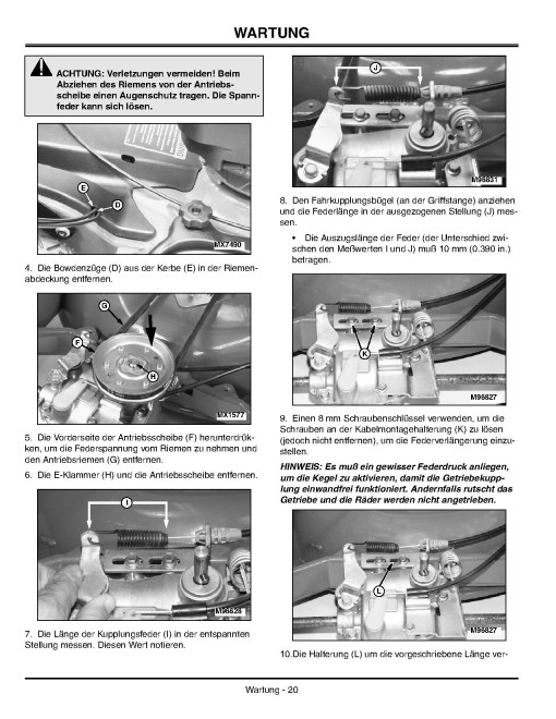 John Deere JS63C Walk-Behind Mowers (SN: 100001 - 140000) (Export Edition) Operators Manual (OMGC00540)