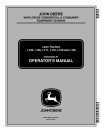 John Deere L100, L108, L111, L118, L120 and L130 Lawn Tractors (North America, Export) Operators Manual (OMGX22058)