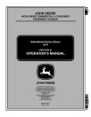 John Deere JX75 Walk-Behind Mowers (SN: 200001 - 230000) (Export Edition) Operators Manual (OMGX22069)