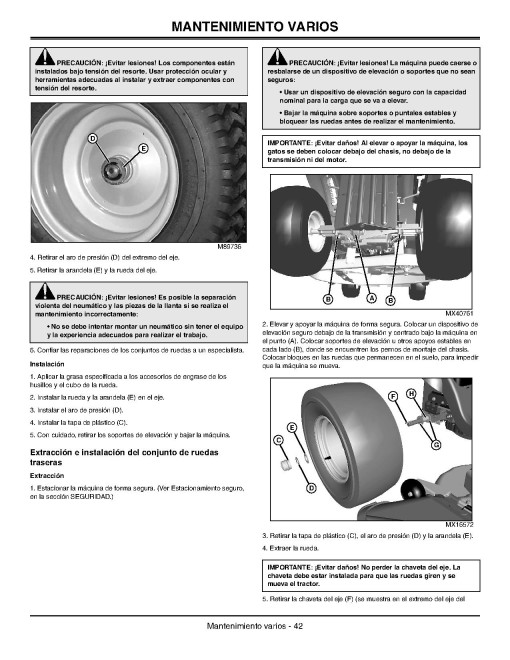 John Deere X110, X120 and X140 (SN: 020001-300000) Lawn Tractors (Export Edition) Operators Manual (OMGX23181)