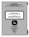 John Deere MowMentum JM26, JM36 and JM46 Walk-Behind Mowers (SN: 010001 - 100000) (Export Edition) Operators Manual (OMGX23570)