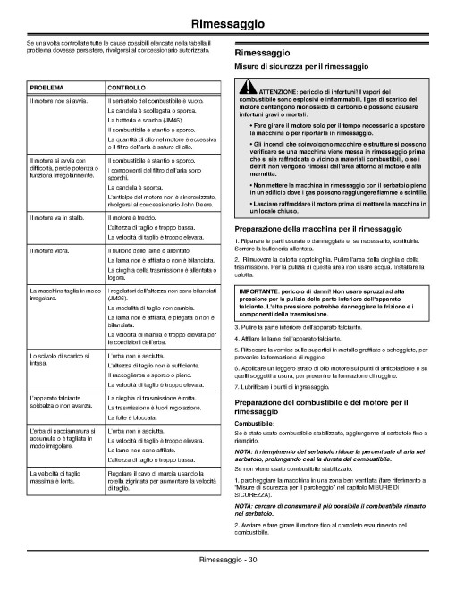John Deere MowMentum JM26, JM36 and JM46 Walk-Behind Mowers (SN: 100001 - 150000) (Export Edition) Operators Manual (OMGX24130)