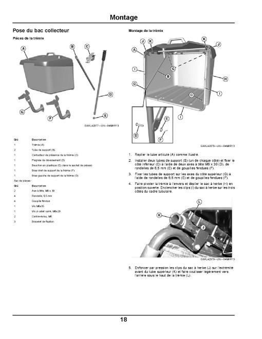 John Deere X135R and X155R (SN: 058001-100000) Lawn Tractors (Export Edition) Operators Manual (OMGX25276)