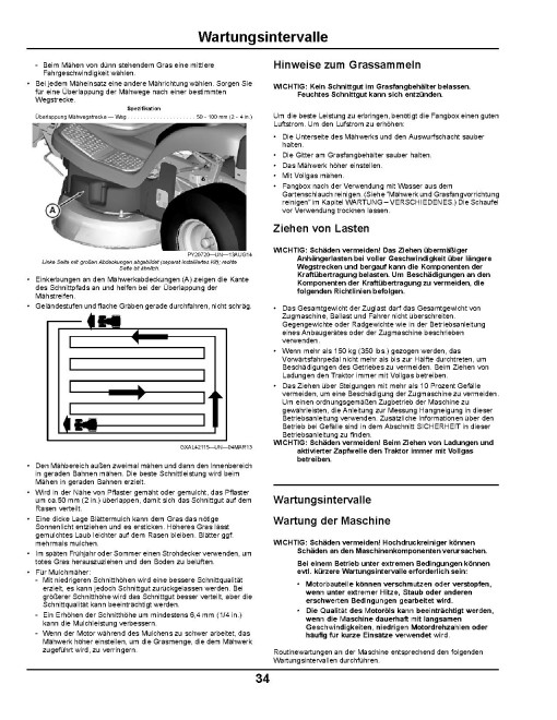 John Deere X115R, X135R and X155R (SN: 700001-800000) Lawn Tractors (Export Edition) Operators Manual (OMGX26150)