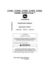 John Deere ZTrak Z335E,Z335M, Z345M,Z345R, Z355E,Z355R, Z375R (SN:050001-080000) Zero-Turn Mowers (N.America) Operators Manual (OMGX26531)