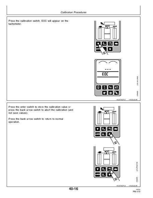 John Deere 9650 STS and 9750 STS Combines (SN: 010001 - 690500) (North America) Operators Manual (OMH161686)