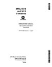 John Deere 9410, 9510 and 9610 Combines (SN: from 675201) Operators Manual (OMH167086)