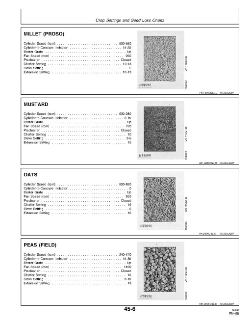 John Deere 9410, 9510 and 9610 Combines (SN: from 675201) Operators Manual (OMH167086)