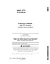 John Deere 9880 STS Combines (SN: up to 700800) (Europe) Operators Manual (OMH202891)