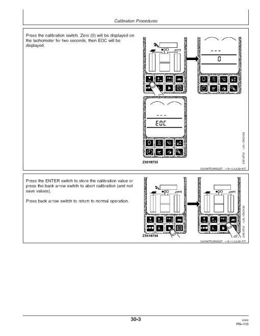 John Deere 9880 STS Combines (SN: 700801 - 705800) (Europe) Operators Manual (OMH205944)